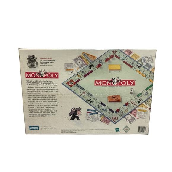 Parker Brothers Monopoly 1999 Edition Card Game - Picture 2 of 5
